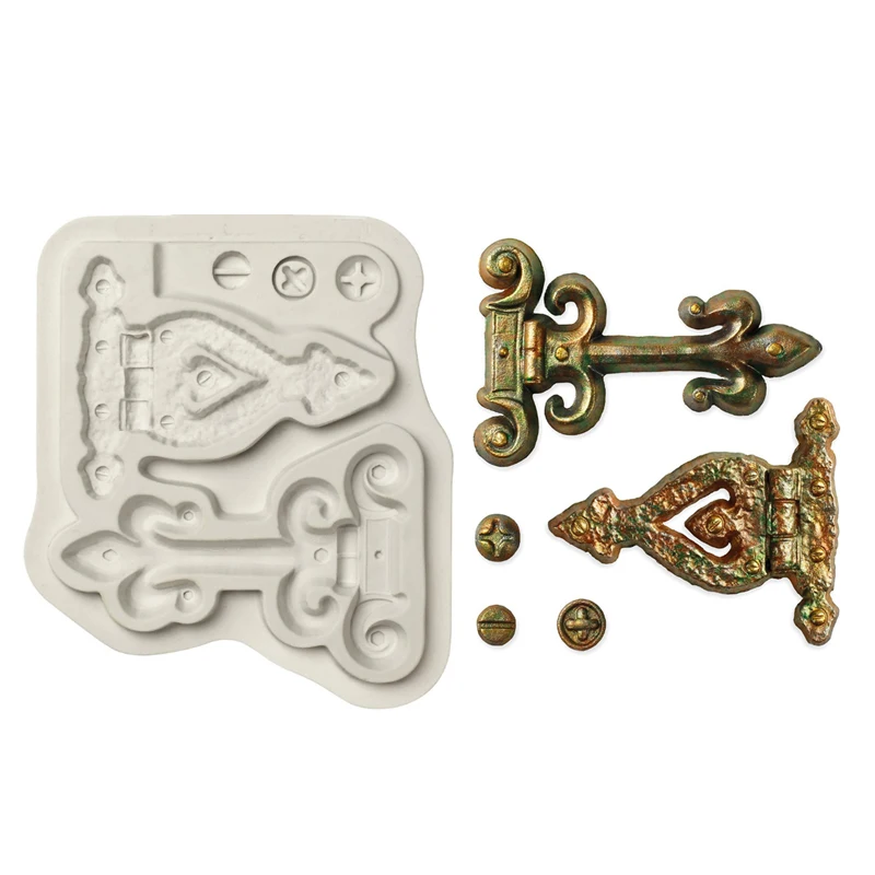Hinges and Screws Mould Silicone Mold Fondant Cake Decorating Tools Chocolate, Gumpaste Mold, Sugarcraft, Kitchenware
Hinges and Screws Mould Silicone Mold Fondant Cake Decorating Tools Chocolate, Gumpaste Mold, Sugarcraft, Kitchenware