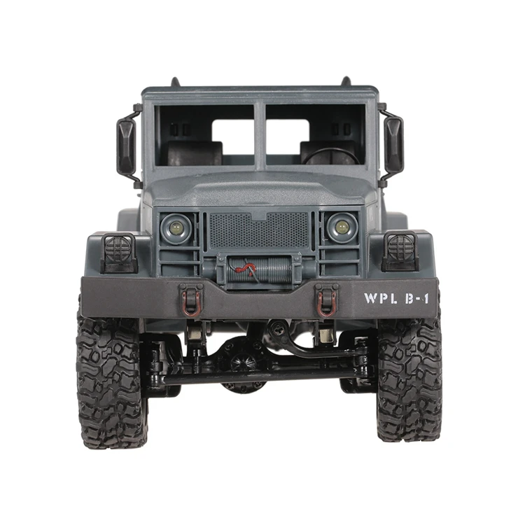 5(1 High Speed four-wheel Drive Remote Control Car Toy Off-road Vehicle Climbing Car 2.4G Radio Remote Control Military Truck RC B14