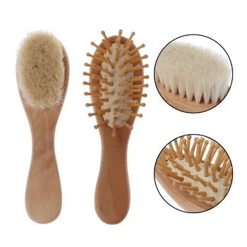 2Pcs/Set comb for children Baby Soft Hair Brush Head Massager Newborn Wooden Brush
2Pcs/Set comb for children Baby Soft Hair Brush Head Massager Newborn Wooden Brush