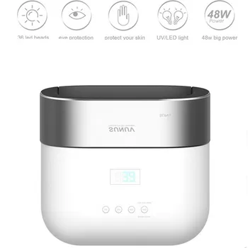 Original SUNUV SUN3 Nail Dryer 48W UV LED Lamp Nail with Smart 2.0 Timer Memory Invisible LCD Display Timer Display Nail Drying
Original SUNUV SUN3 Nail Dryer 48W UV LED Lamp Nail with Smart 2.0 Timer Memory Invisible LCD Display Timer Display Nail Drying