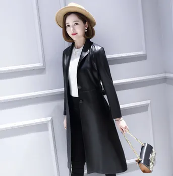 Real Leather Jacket Woman Spring 2019 Genuine Sheepskin Coat Female Streetwear Long Trench Coats and Jackets Chaqueta Mujer MY
Real Leather Jacket Woman Spring 2019 Genuine Sheepskin Coat Female Streetwear Long Trench Coats and Jackets Chaqueta Mujer MY