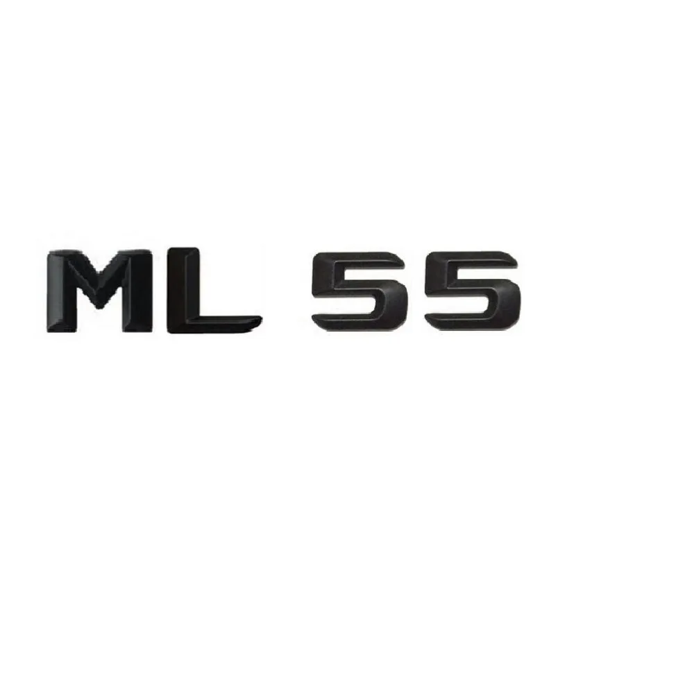 1 set Matt Black ABS Car Trunk Rear Number Letters Words Badge Emblem Decal Sticker for Mercedes-Benz ML55
1 set Matt Black ABS Car Trunk Rear Number Letters Words Badge Emblem Decal Sticker for Mercedes-Benz ML55