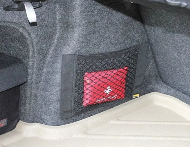 Car Styling New Car Back Rear Trunk Seat Net Mesh Storage Bag for Mitsubishi outlander 2016 lancer 10 9 pajero asx l200 pajero
Car Styling New Car Back Rear Trunk Seat Net Mesh Storage Bag for Mitsubishi outlander 2016 lancer 10 9 pajero asx l200 pajero