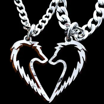 Tribal Wolf Statement Pendant Necklace,Couples Jewelry,Handcrafted Love Heart Colares,Corrente de Prata hand cut coin Necklace
Tribal Wolf Statement Pendant Necklace,Couples Jewelry,Handcrafted Love Heart Colares,Corrente de Prata hand cut coin Necklace
