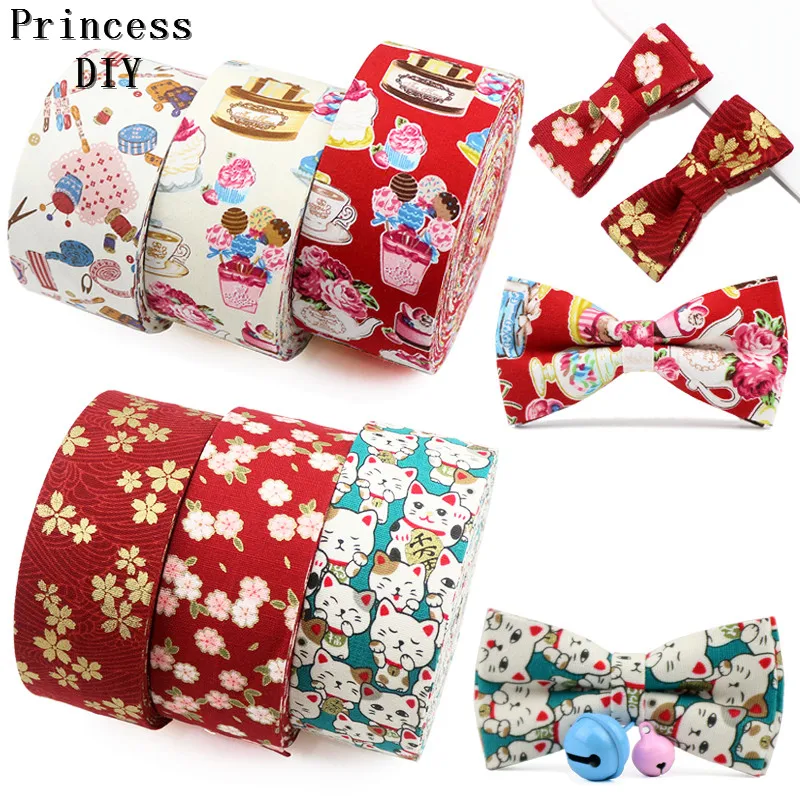 5Meters/Lot 10 25 50mm DIY Handmade Material Fashion Style Japanese Ribbon Folding Cotton Fabric Layering Dog Collars Craft Acce
5Meters/Lot 10 25 50mm DIY Handmade Material Fashion Style Japanese Ribbon Folding Cotton Fabric Layering Dog Collars Craft Acce