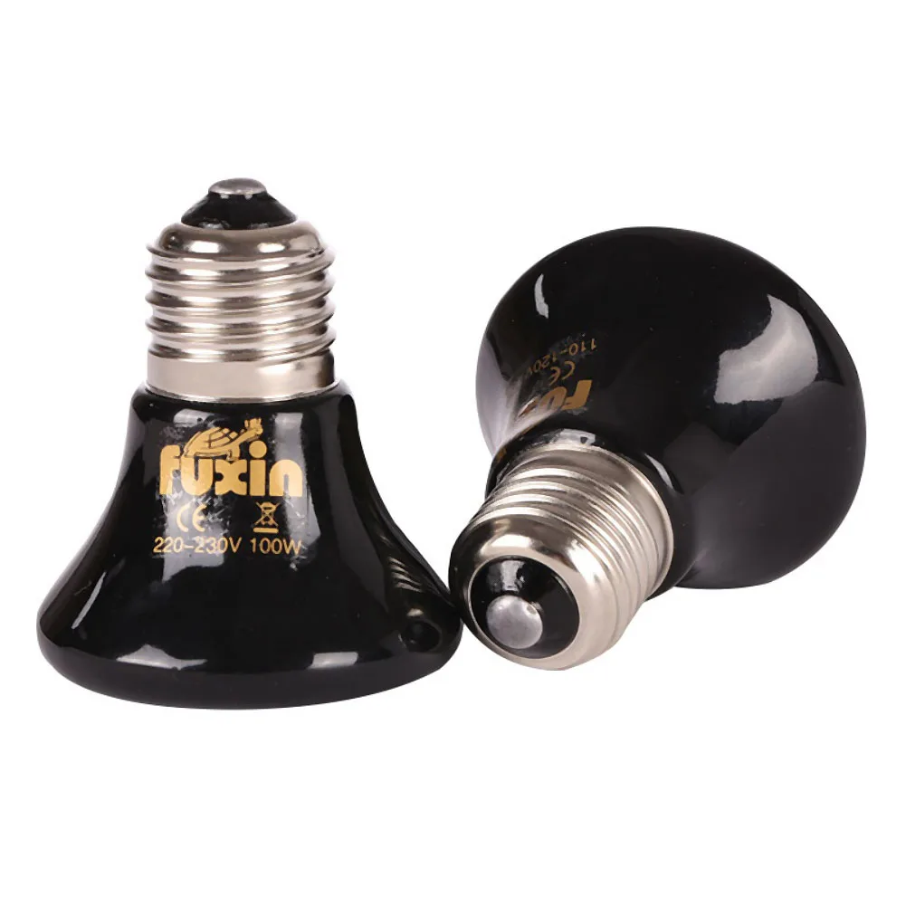 Pet Heating Lamp Black Infrared Ceramic Emitter Heat Light Bulb Pet Brooder Chickens Reptile Lamp 25w 50w 75w 100w 220-240v
Pet Heating Lamp Black Infrared Ceramic Emitter Heat Light Bulb Pet Brooder Chickens Reptile Lamp 25w 50w 75w 100w 220-240v