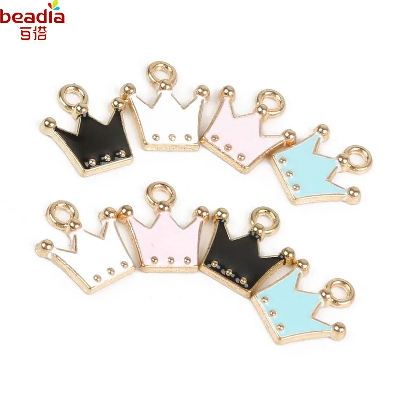 10x11mm Super Cute Women Fashion Crown Shape Pendant White/Black/Blue/Pink Color For Women DIY Trendy Jewelry
10x11mm Super Cute Women Fashion Crown Shape Pendant White/Black/Blue/Pink Color For Women DIY Trendy Jewelry