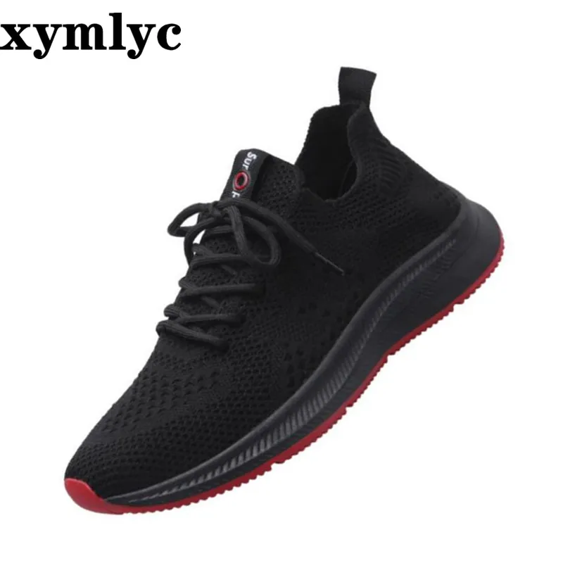 Trend men's shoes breathable lightweight laceup casual shoes soft mesh solid color round head Thick bottom Rubber flat shoes
Trend men's shoes breathable lightweight laceup casual shoes soft mesh solid color round head Thick bottom Rubber flat shoes