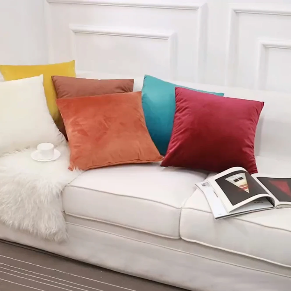 Urijk 1PC Comfortable Solid Color Pillow Case Luxury Velvet Cushion Pillow Cover Throw Pillow Covers Club Company
Urijk 1PC Comfortable Solid Color Pillow Case Luxury Velvet Cushion Pillow Cover Throw Pillow Covers Club Company