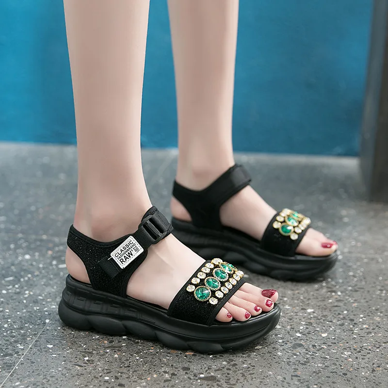 New Platform Sandals Women Flat with Sport Sandals Slip On Creepers Summer Walking Shoes Woman Classic Sandals XWZ5949
New Platform Sandals Women Flat with Sport Sandals Slip On Creepers Summer Walking Shoes Woman Classic Sandals XWZ5949