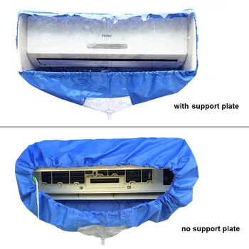 gogo high quality with support plate Air conditioner inner cleaning cover air conditioning cleaning waterproof cover Tape bag 
gogo high quality with support plate Air conditioner inner cleaning cover air conditioning cleaning waterproof cover Tape bag