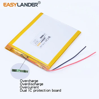 357595 3.7V 3000mAh Rechargeable Li-Polymer Li-ion Battery For Digma Optima 7.08 3G Optima E7.1 3G Optima 7002 DVD GPS 
357595 3.7V 3000mAh Rechargeable Li-Polymer Li-ion Battery For Digma Optima 7.08 3G Optima E7.1 3G Optima 7002 DVD GPS
