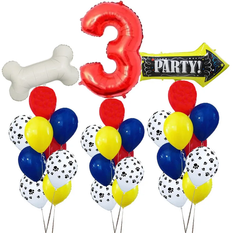 11pcs/lot 12 inch Paws dog Party Balloons Latex Balloons Kids Birthday Gift baby shower Party Toys Decoration globos
11pcs/lot 12 inch Paws dog Party Balloons Latex Balloons Kids Birthday Gift baby shower Party Toys Decoration globos