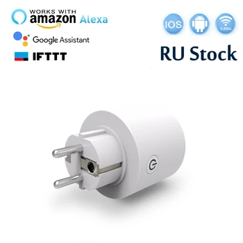 Hyleton Wi-Fi Smart Plug Mini Outlet EU socket remote control Timing Function For Smart Phone Voice Control for Home Appliances
Hyleton Wi-Fi Smart Plug Mini Outlet EU socket remote control Timing Function For Smart Phone Voice Control for Home Appliances