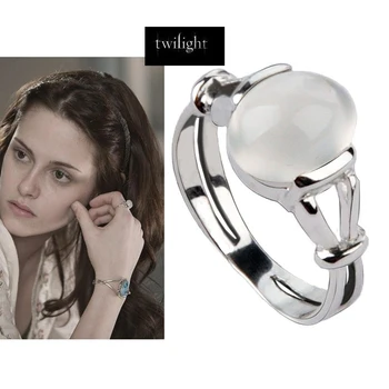 The Twilight Saga New Moon Stone Ring S925 Sliver Bella Opal Twilight Ring Vampire Jewelry Edward Engagement Rings Gift Women Me
The Twilight Saga New Moon Stone Ring S925 Sliver Bella Opal Twilight Ring Vampire Jewelry Edward Engagement Rings Gift Women Me