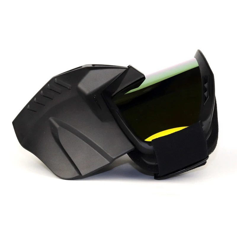 Motorcycle Goggles Mask W/ Detachable Face Shield