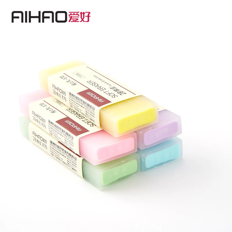 2019 AIHAO Brand High Quality Rubber 2B Eraser 3pcs/lot Candy Color School Eraser for Student Stationery Free Shipping
2019 AIHAO Brand High Quality Rubber 2B Eraser 3pcs/lot Candy Color School Eraser for Student Stationery Free Shipping
