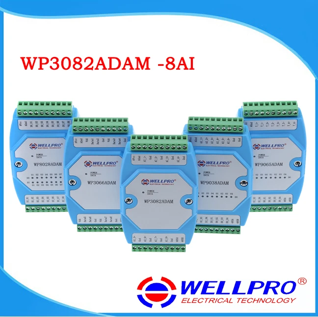 Free DHL Shipping WP3082ADAM ( 8AI ) _ 0-20MA / 4-20MA Analog Input Module / RS485 MODBUS RTU Communications
Free DHL Shipping WP3082ADAM ( 8AI ) _ 0-20MA / 4-20MA Analog Input Module / RS485 MODBUS RTU Communications