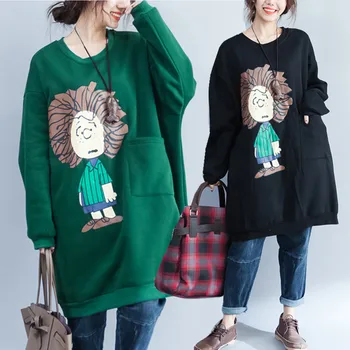 BIG SIZE 4XL Autumn Winter Women Fashion Kawaii Cartton Tops Ladies Female Plus Large Long Oversize Cotton Fleece Sweatshirt
BIG SIZE 4XL Autumn Winter Women Fashion Kawaii Cartton Tops Ladies Female Plus Large Long Oversize Cotton Fleece Sweatshirt