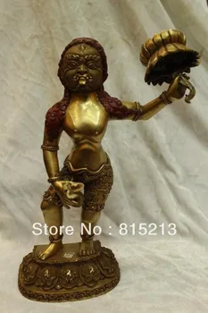 bi00124 12"Tibet Buddhism Temple Folk Purple Bronze 24K Gold King Uranus Buddha Statue
bi00124 12"Tibet Buddhism Temple Folk Purple Bronze 24K Gold King Uranus Buddha Statue