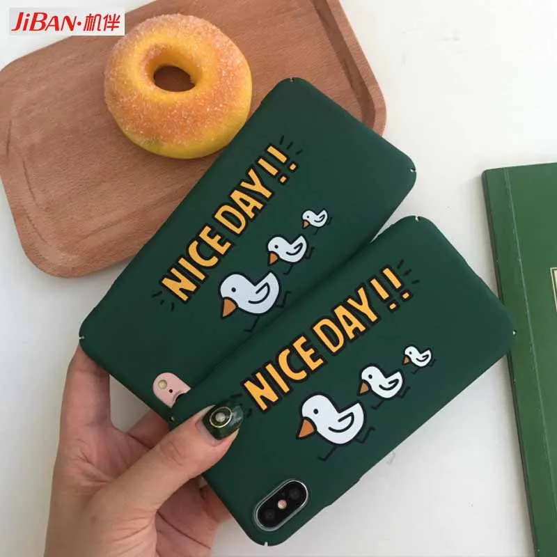JIBAN Korean cute cartoon chicken Phone Case for apple iphone X Xs mobile phone shell for iphone 8 7 7plus 6s 6plus Back Cover
JIBAN Korean cute cartoon chicken Phone Case for apple iphone X Xs mobile phone shell for iphone 8 7 7plus 6s 6plus Back Cover