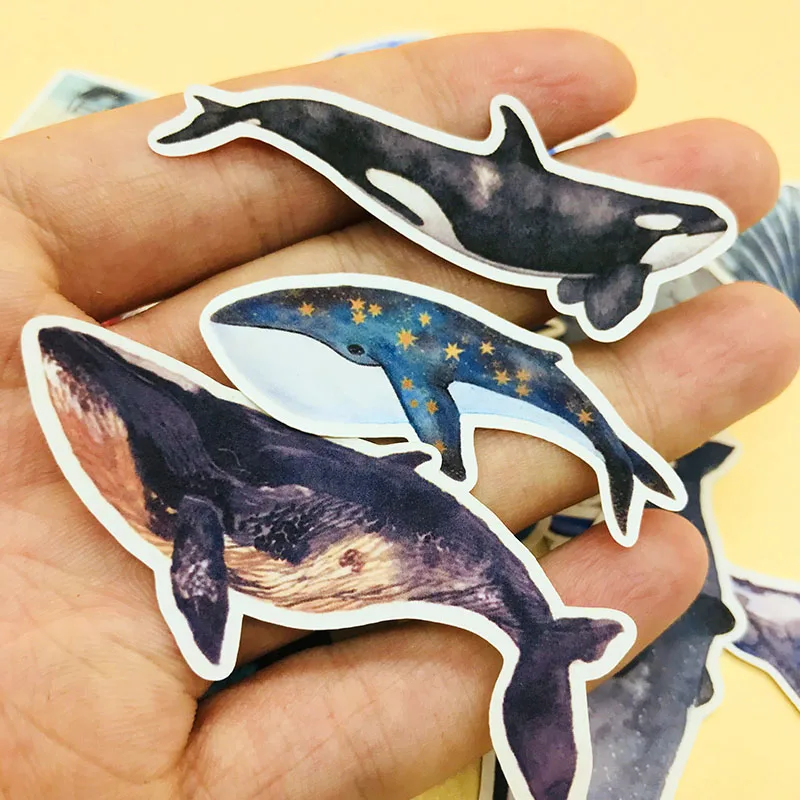 Blue whale letter stickers watercolor marine creature DIY scrapbooking album journal happy planner crafts decorative stickerpack
Blue whale letter stickers watercolor marine creature DIY scrapbooking album journal happy planner crafts decorative stickerpack