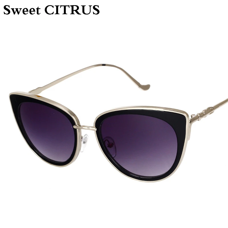 Sweet CITRUS Metal Frame Cat Eye Women Sunglasses Female Famous Brand Designer Sunglass Alloy Glasses oculos de sol feminino
Sweet CITRUS Metal Frame Cat Eye Women Sunglasses Female Famous Brand Designer Sunglass Alloy Glasses oculos de sol feminino