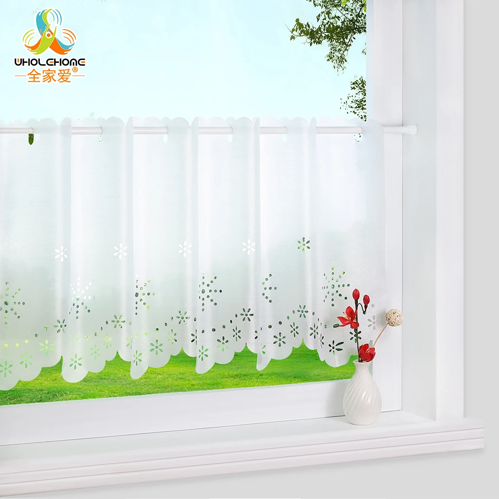 Short Kitchen Curtains Hollow Snowflake Design White Ready Made Half-Curtains Modern Window Drapes Home Decoration
Short Kitchen Curtains Hollow Snowflake Design White Ready Made Half-Curtains Modern Window Drapes Home Decoration