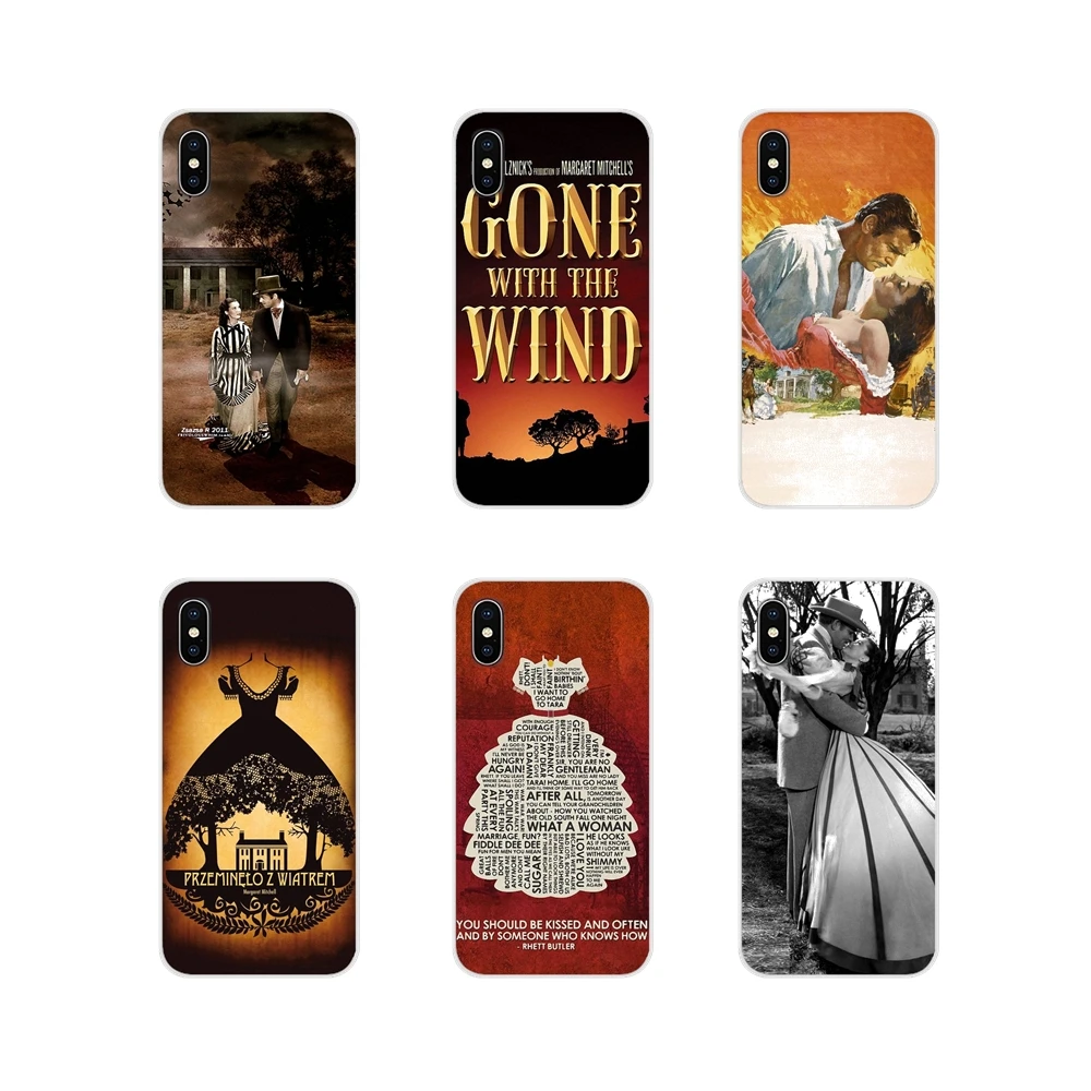 

Vivien Leigh Gone With The Wind Movie For Apple iPhone X XR XS MAX 4 4S 5 5S 5C SE 6 6S 7 8 Plus ipod touch 5 6 Customized Cases