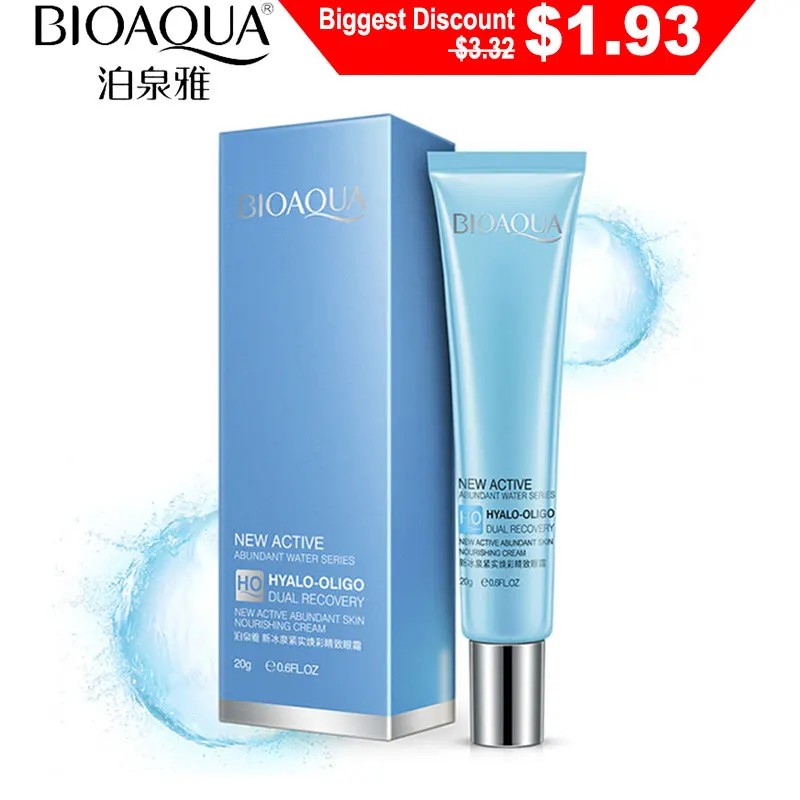 BIOAQUA Abundant Skin Nourishing Eye Cream Anti Aging Fine Lines Lifting Firming Moisturizing Remover Dark Circle Anti-Puffiness
BIOAQUA Abundant Skin Nourishing Eye Cream Anti Aging Fine Lines Lifting Firming Moisturizing Remover Dark Circle Anti-Puffiness