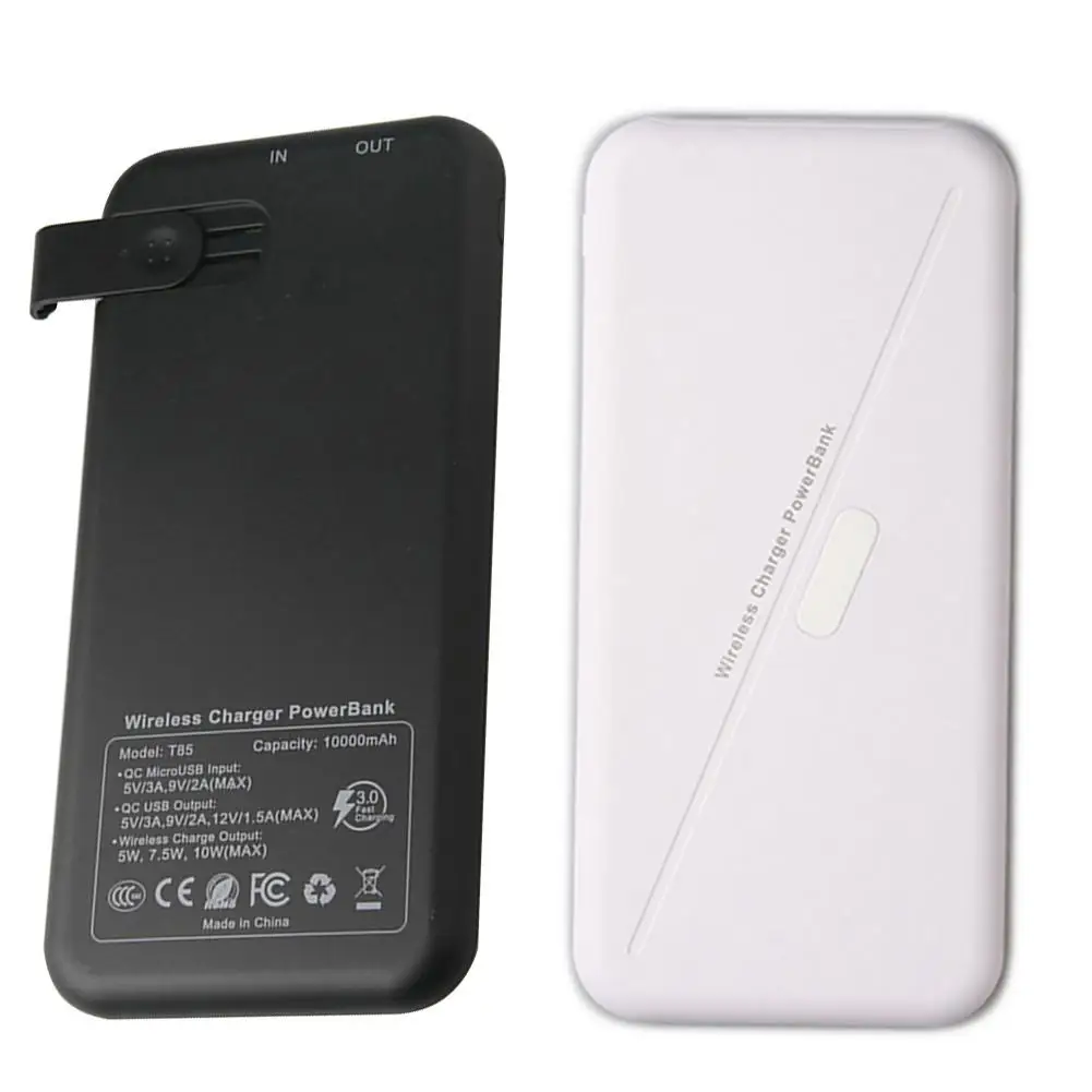 Wireless Charger Power Bank Wireless External Battery Charger For Samsung S6+ For Apple iphone 8 X Huawei P20 and so on Mobile
Wireless Charger Power Bank Wireless External Battery Charger For Samsung S6+ For Apple iphone 8 X Huawei P20 and so on Mobile