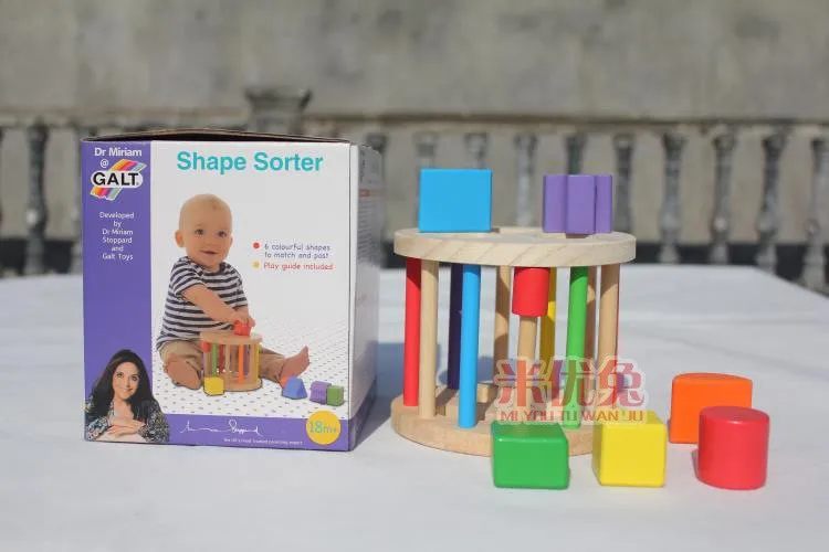 Hot Brand Wooden Knob block Cube Shape Sorter with 6 colorful shapes box packing/ Children and Educational Toys, Free shipping
Hot Brand Wooden Knob block Cube Shape Sorter with 6 colorful shapes box packing/ Children and Educational Toys, Free shipping