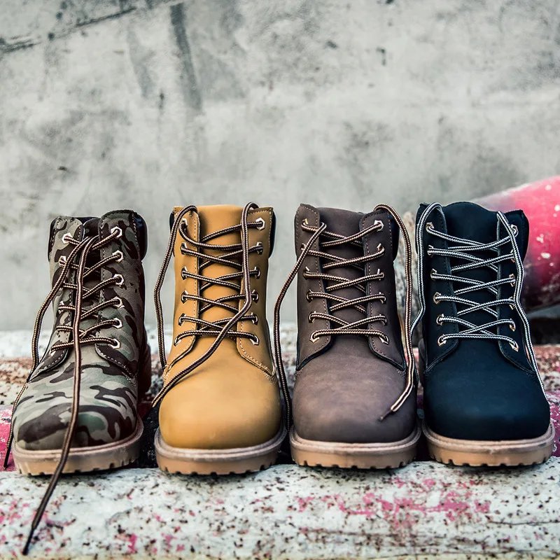 Winter Men Snowboots Warm Fur Yellow Ankle Boots Male High-top Comfortable Men Casual Shoes PU botas hombre size 38-46 F02m
Winter Men Snowboots Warm Fur Yellow Ankle Boots Male High-top Comfortable Men Casual Shoes PU botas hombre size 38-46 F02m