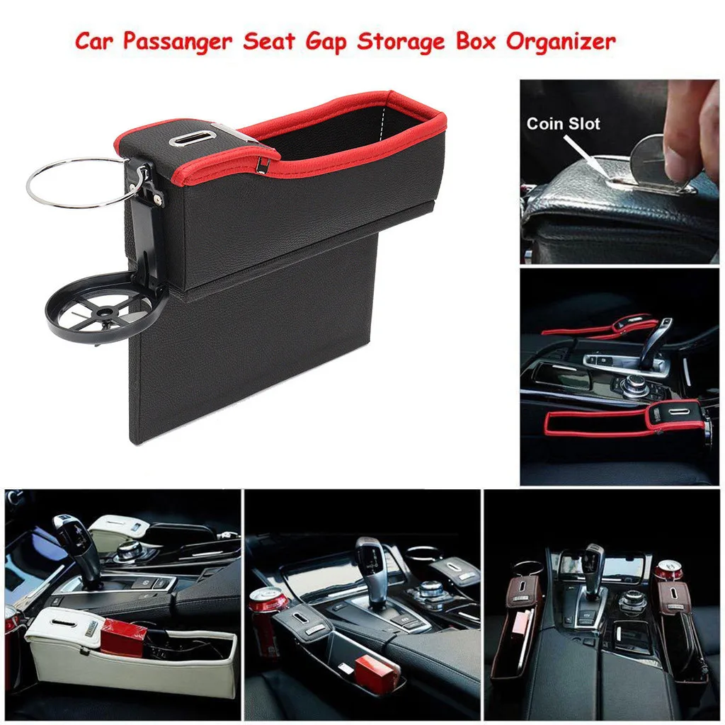 Hot Sell Universal Practical Durable Hight Quality Car Seat Gap Crevice Leather Catcher Storage Box Organizer Pocket Cup Holder
Hot Sell Universal Practical Durable Hight Quality Car Seat Gap Crevice Leather Catcher Storage Box Organizer Pocket Cup Holder