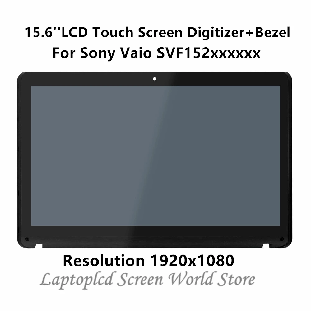 FTDLCD 15.6'' LCD Touch Screen Digitizer Assembly+Bezel For Sony Vaio SVF152A29M SVF152C29M SVF1521K1EB SVF1521V6E SVF1521G2EW
FTDLCD 15.6'' LCD Touch Screen Digitizer Assembly+Bezel For Sony Vaio SVF152A29M SVF152C29M SVF1521K1EB SVF1521V6E SVF1521G2EW