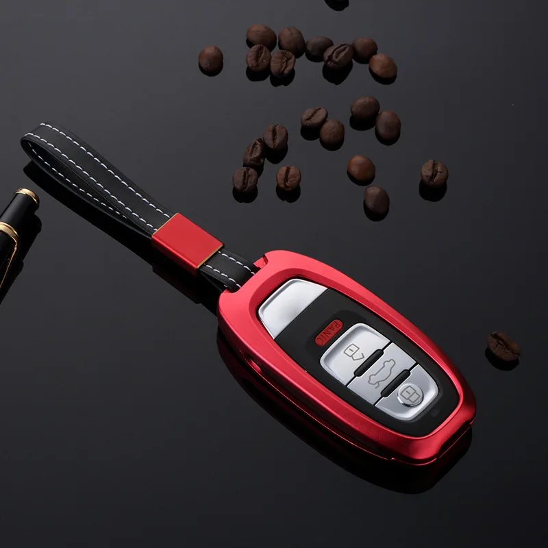 Aluminum Alloy Car Key Case Key Holder Cover Auto Key Shell For Audi A4 A4L A5 A6 A6L Q5 S5 S6 S7 A7/A8L Smart Key Accessories
Aluminum Alloy Car Key Case Key Holder Cover Auto Key Shell For Audi A4 A4L A5 A6 A6L Q5 S5 S6 S7 A7/A8L Smart Key Accessories