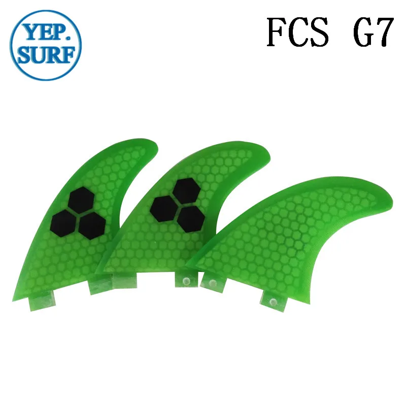 Surf Fins FCS G7 Fin Honeycomb Surfboard Fin Green color surfing fin Quilhas thruster surf accessories
Surf Fins FCS G7 Fin Honeycomb Surfboard Fin Green color surfing fin Quilhas thruster surf accessories