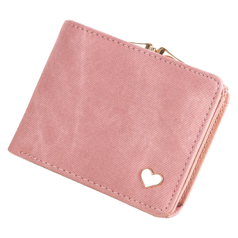 Women Small Cute Wallet Heart-Shaped Imitation Denim PU Leather Hasp Coin Purse Credit Card Holder Mini Money Bag Short Wallets
Women Small Cute Wallet Heart-Shaped Imitation Denim PU Leather Hasp Coin Purse Credit Card Holder Mini Money Bag Short Wallets