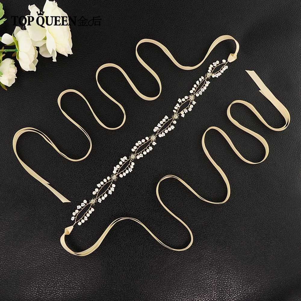 TOPQUEEN SH115 Wedding dress belt Flowers for dress Thin wedding belt Women crystal belt Belt for a wedding dress with pearls
TOPQUEEN SH115 Wedding dress belt Flowers for dress Thin wedding belt Women crystal belt Belt for a wedding dress with pearls