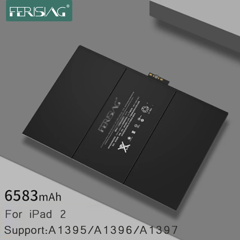 FERISING 2019 New Original Tablet Battery for Apple iPad 2 2nd Generation A1395 A1396 A1397 Replacement Kit battery with Tools
FERISING 2019 New Original Tablet Battery for Apple iPad 2 2nd Generation A1395 A1396 A1397 Replacement Kit battery with Tools