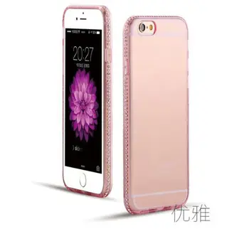 High Transparent Soft TPU Diamond Case Cover For iPhone 6 6s 7 8 Plus X Fashion Clear Jewelled Phone case Shell 200pcs/lot
High Transparent Soft TPU Diamond Case Cover For iPhone 6 6s 7 8 Plus X Fashion Clear Jewelled Phone case Shell 200pcs/lot