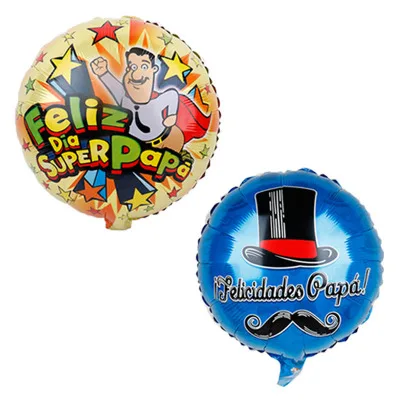 Lucky 50pcs/lot 45*45cm PAPA Balloon Happy Spanish Father's day Party Decoration Supplies Balloons Foil Helium Balloons
Lucky 50pcs/lot 45*45cm PAPA Balloon Happy Spanish Father's day Party Decoration Supplies Balloons Foil Helium Balloons