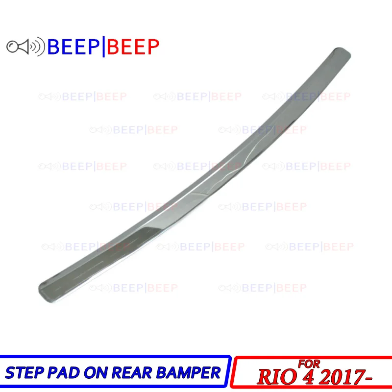 Rear guard bumper for Kia Rio 4 2017- Sedan stainless steel protection step decoration trim cover pad scuff sill car styling
Rear guard bumper for Kia Rio 4 2017- Sedan stainless steel protection step decoration trim cover pad scuff sill car styling