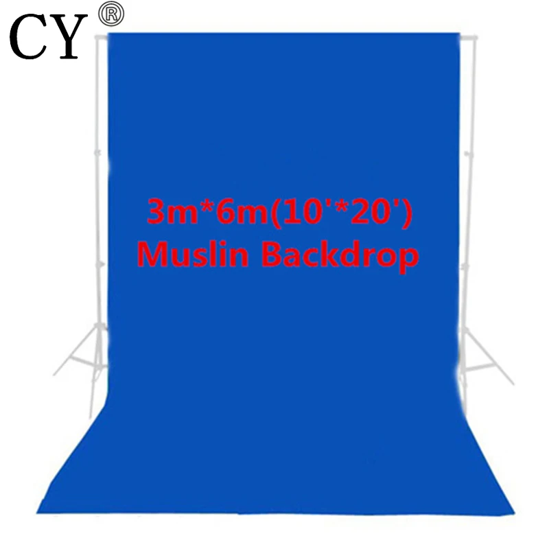CY Photo Studio 100% Cotton 10ft x 20ft 3m x 6m Solid Blue Muslin Backdrop Photography Backgrounds Backdrop
CY Photo Studio 100% Cotton 10ft x 20ft 3m x 6m Solid Blue Muslin Backdrop Photography Backgrounds Backdrop