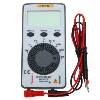 AN101 Pocket LCD Digital Multimeter Backlight AC/DC Automatic Portable Meter 110x55x10mm For Teaching Instrument
AN101 Pocket LCD Digital Multimeter Backlight AC/DC Automatic Portable Meter 110x55x10mm For Teaching Instrument