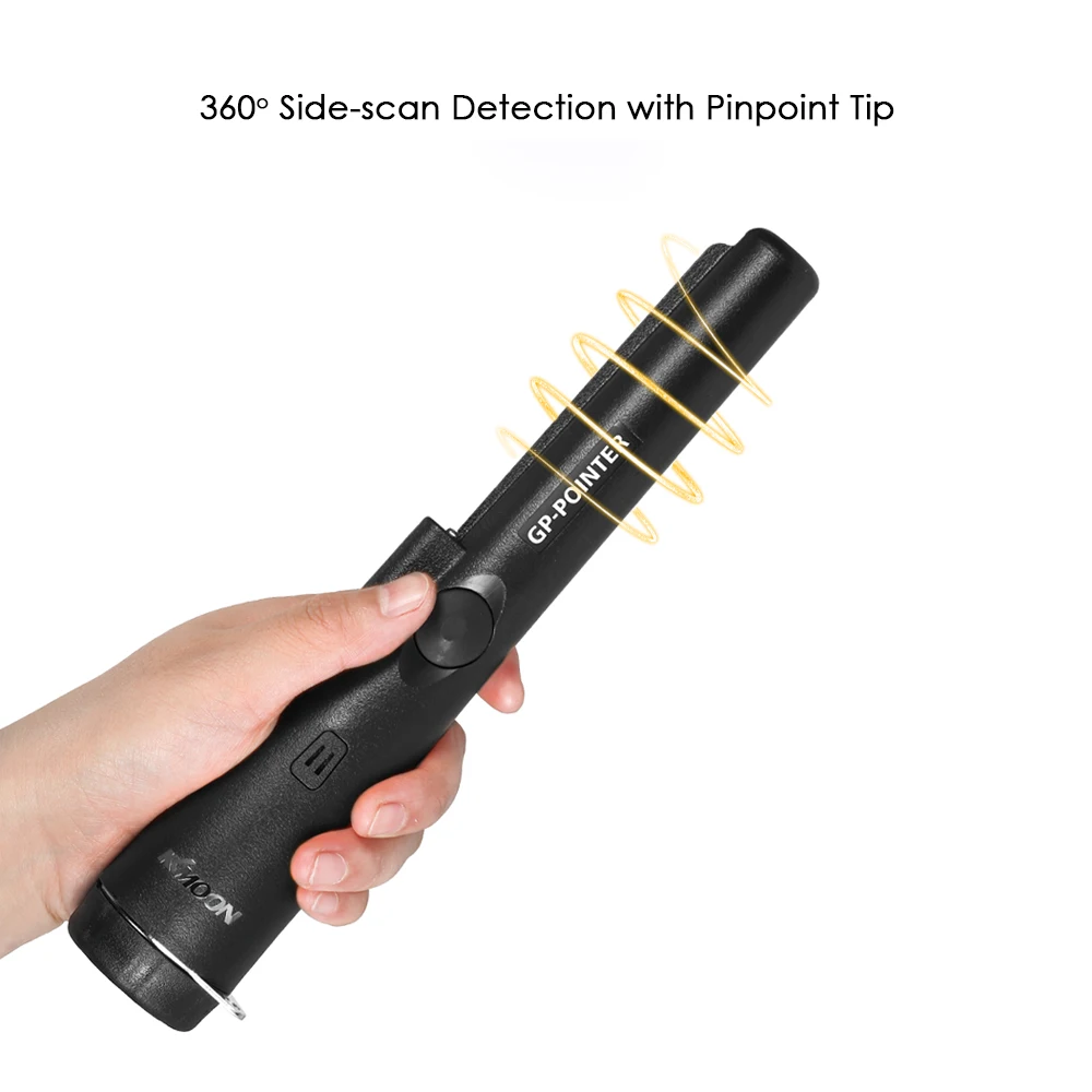 KKmoon Pinpointer Metal Detector Portable Pin Pointer Treasure Hunting Tool Waterproof Hand Held Metal Detector with Bracelet
KKmoon Pinpointer Metal Detector Portable Pin Pointer Treasure Hunting Tool Waterproof Hand Held Metal Detector with Bracelet