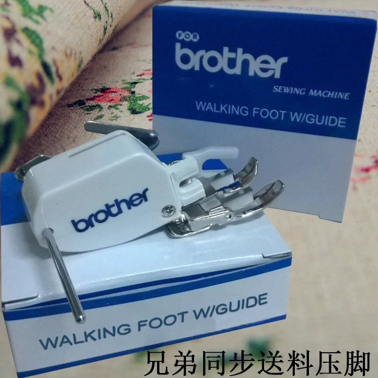 FOR Brother Viking JANOME SINGER Multi-Function Sewing Machine Simultaneous Feeding Foot 7MM Thickness with Guide Bar Presser
FOR Brother Viking JANOME SINGER Multi-Function Sewing Machine Simultaneous Feeding Foot 7MM Thickness with Guide Bar Presser
