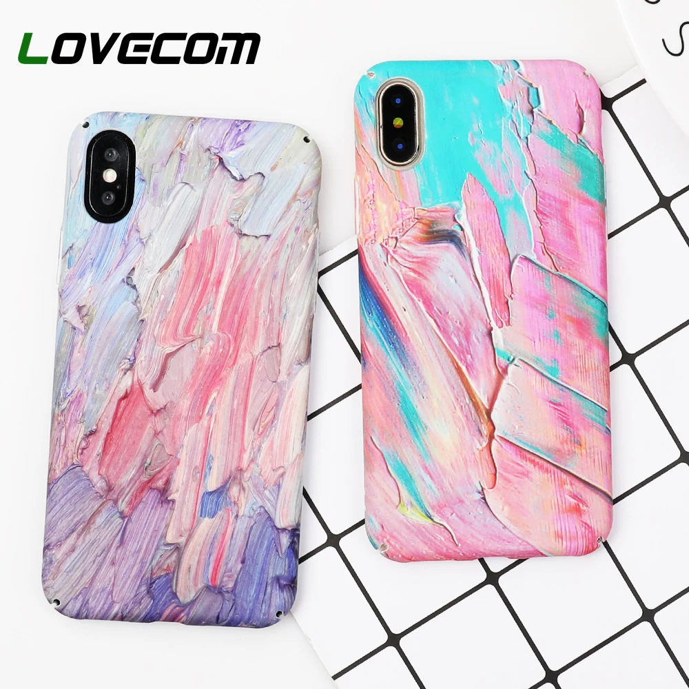 LOVECOM Vintage Oil Painting Phone Case For iPhone 6 6S 7 8 Plus X Marble Texture Matte Hard PC Phone Back Cover Cases Coque
LOVECOM Vintage Oil Painting Phone Case For iPhone 6 6S 7 8 Plus X Marble Texture Matte Hard PC Phone Back Cover Cases Coque