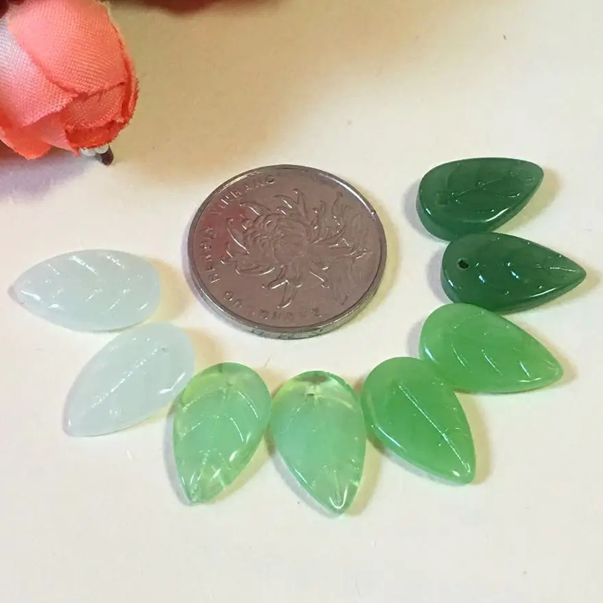 10pcs/lot Leaf Petals Glass Czech Beads Colored Pendant Crystal Petal Beads DIY Necklace Bracelet Earring Jewelry Accessories
10pcs/lot Leaf Petals Glass Czech Beads Colored Pendant Crystal Petal Beads DIY Necklace Bracelet Earring Jewelry Accessories