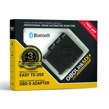 OBDLink MX PLUS OBD2 Scanner Diagnostic Scan Tool for iOS Android, Kindle Fire or Windows Device
OBDLink MX PLUS OBD2 Scanner Diagnostic Scan Tool for iOS Android, Kindle Fire or Windows Device